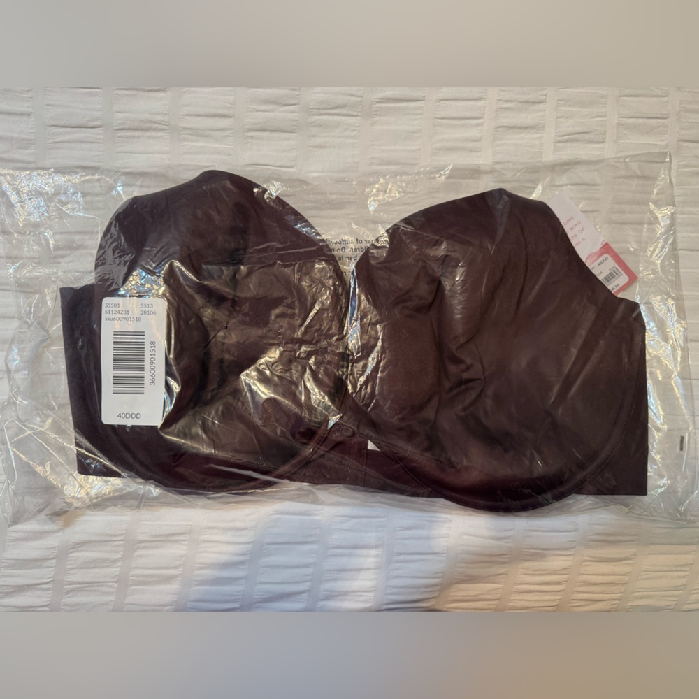 Cacique brown lightly lined bra